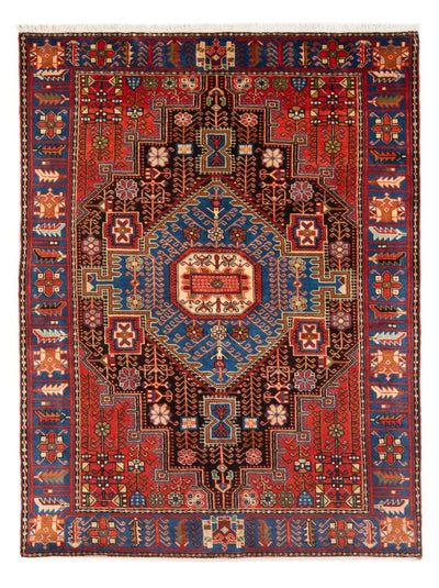 Nahavand Teppich 132x210cm - Perserteppich - blau