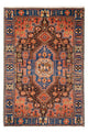 Nahavand Teppich 138x200cm - Perserteppich - blau