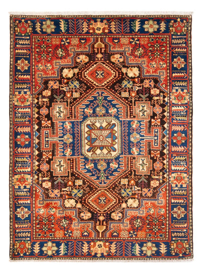 Nahavand Teppich 145x200cm - Perserteppich - blau