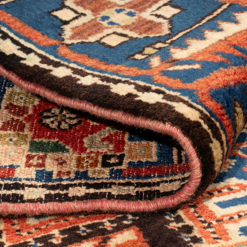 Nahavand Teppich 145x200cm - Perserteppich - blau
