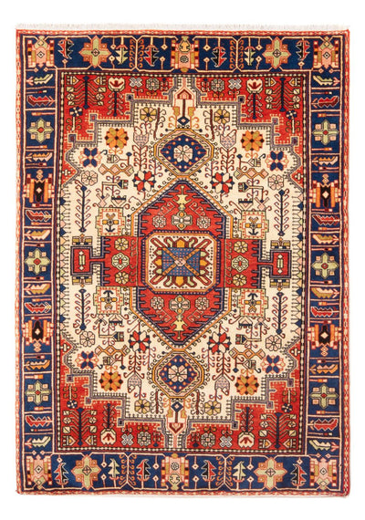 Nahavand Teppich 136x186cm - Perserteppich - rot