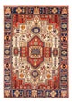 Nahavand Teppich 136x186cm - Perserteppich - rot