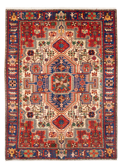 Nahavand Teppich 140x195cm - Perserteppich - blau