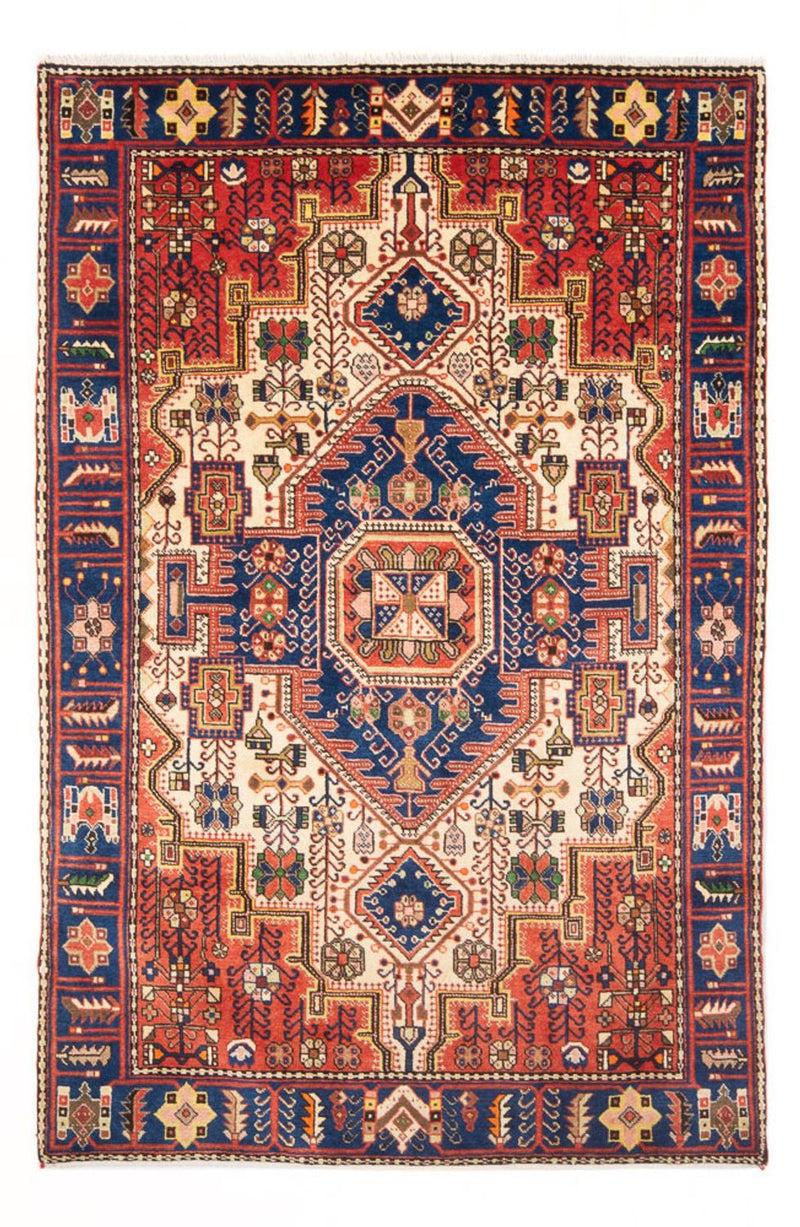 Nahavand Teppich 140x197cm - Perserteppich - blau