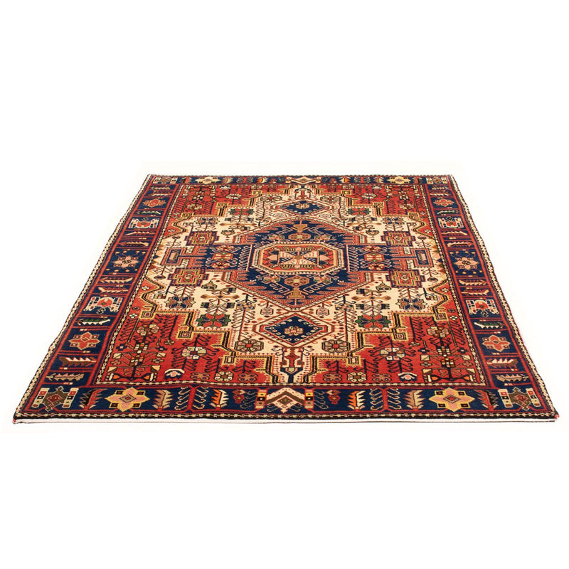 Nahavand Teppich 140x197cm - Perserteppich - blau