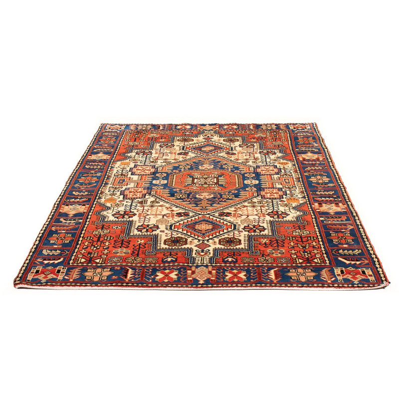 Nahavand Teppich 145x200cm - Perserteppich - blau