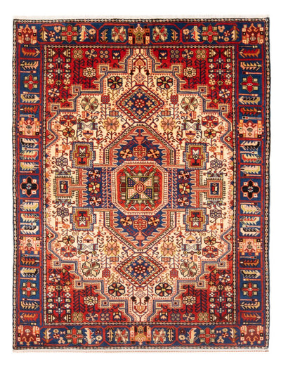 Nahavand Teppich 142x190cm - Perserteppich - blau