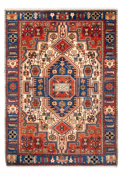 Nahavand Teppich 140x200cm - Perserteppich - blau