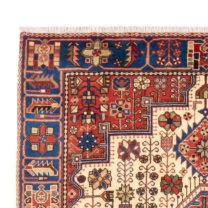 Nahavand Teppich 140x203cm - Perserteppich - rot