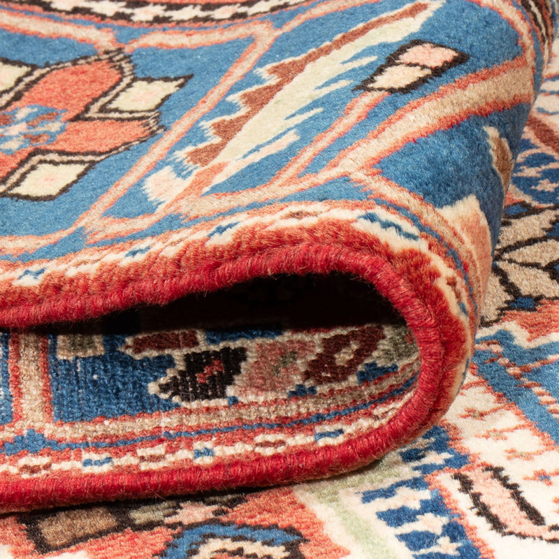 Nahavand Teppich 140x203cm - Perserteppich - rot