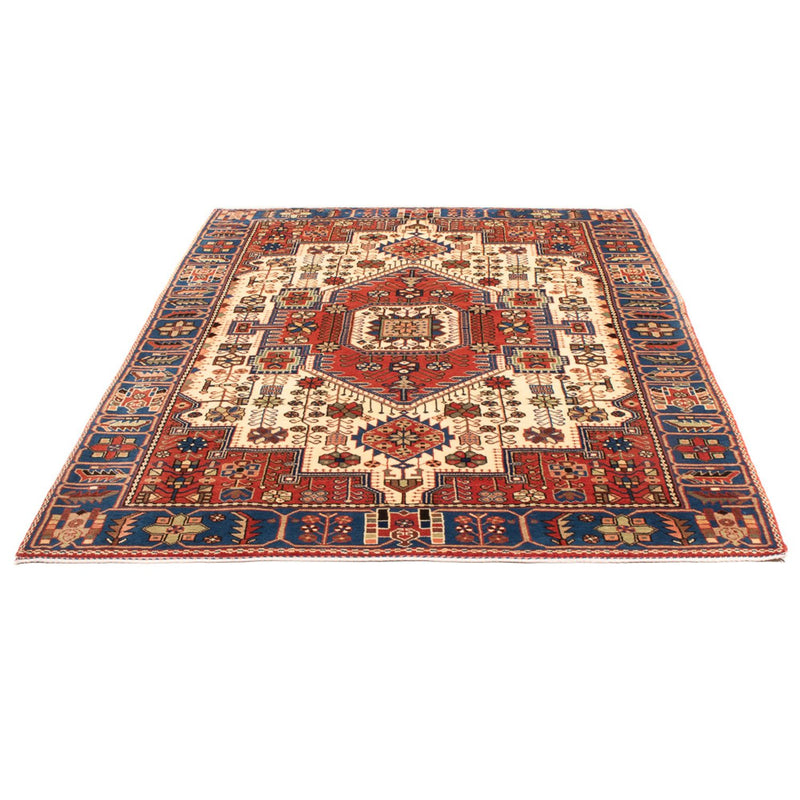 Nahavand Teppich 140x203cm - Perserteppich - rot