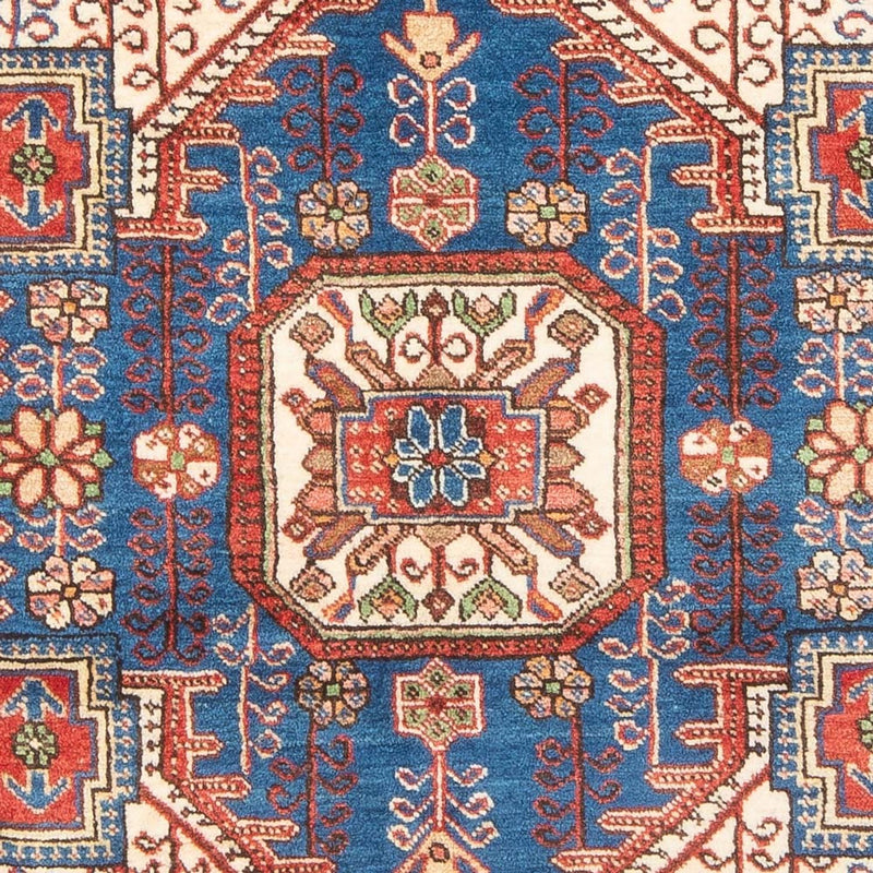 Nahavand Teppich 142x213cm - Perserteppich - blau