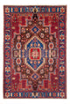Nahavand Teppich 140x195cm - Perserteppich - blau