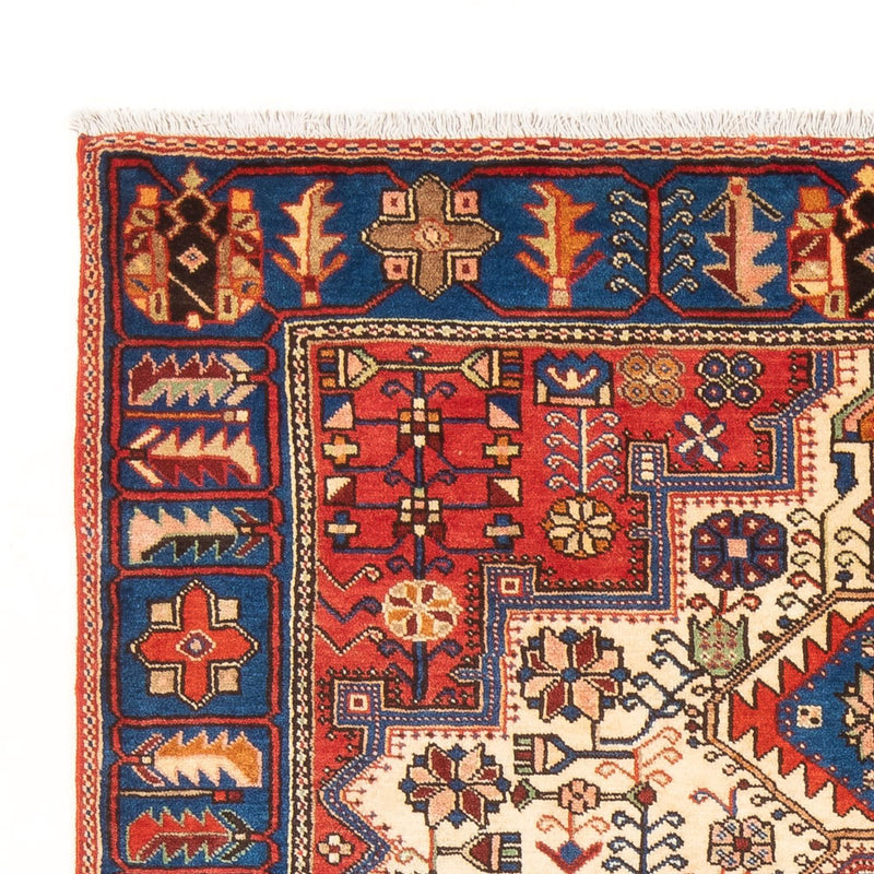 Nahavand Teppich 140x200cm - Perserteppich - blau