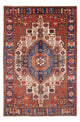 Nahavand Teppich 140x200cm - Perserteppich - blau
