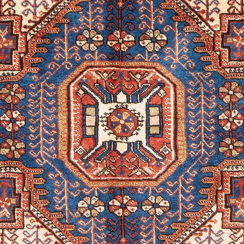 Nahavand Teppich 140x200cm - Perserteppich - blau