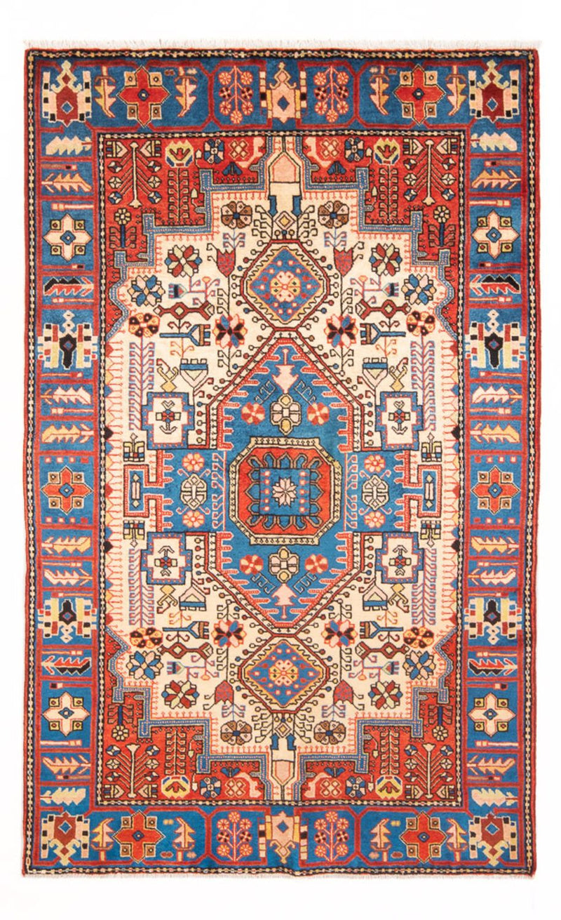 Nahavand Teppich 134x200cm - Perserteppich - blau
