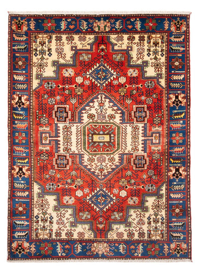 Nahavand Teppich 140x198cm - Perserteppich - hellbeige