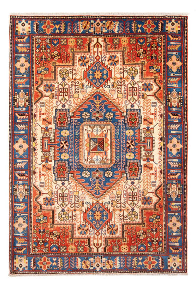 Nahavand Teppich 142x203cm - Perserteppich - blau