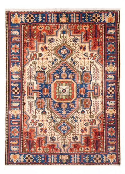 Nahavand Teppich 140x190cm - Perserteppich - blau