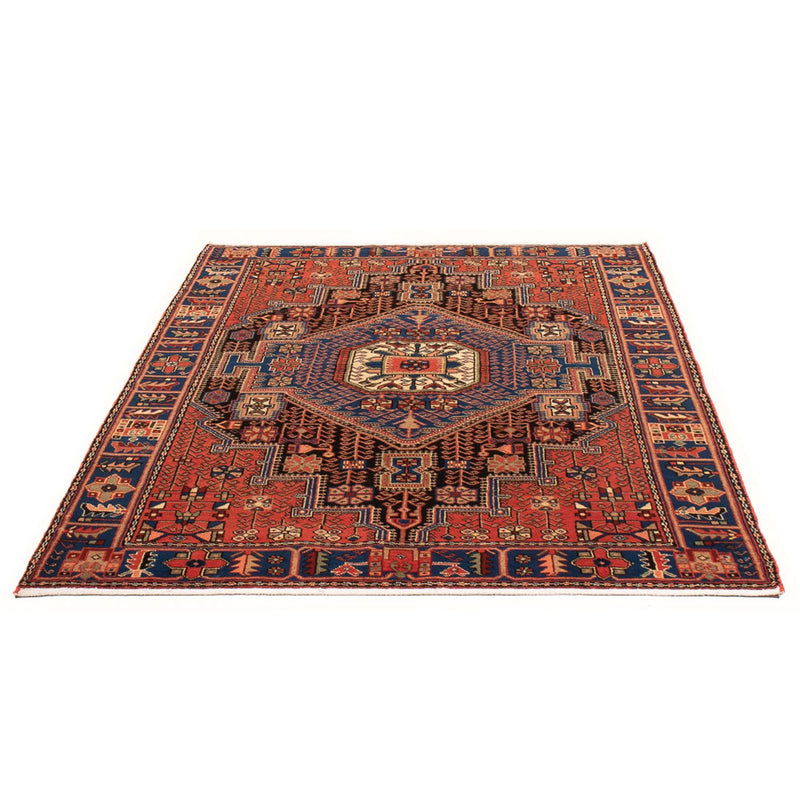 Nahavand Teppich 151x196cm - Perserteppich - blau