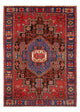 Nahavand Teppich 140x200cm - Perserteppich - blau