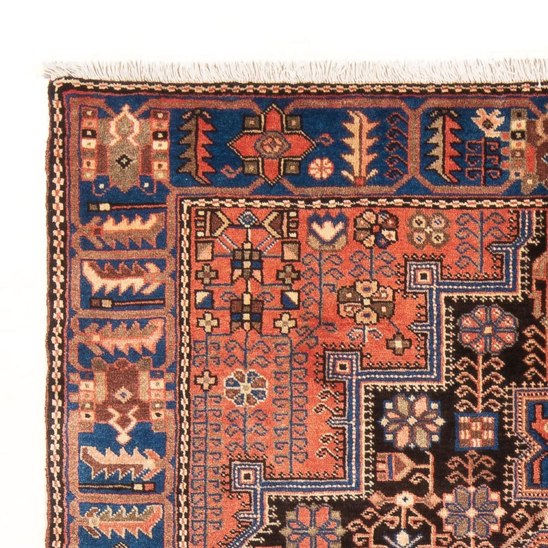 Nahavand Teppich 146x200cm - Perserteppich - blau
