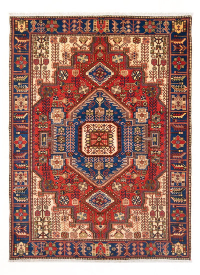 Nahavand Teppich 150x197cm - Perserteppich - blau