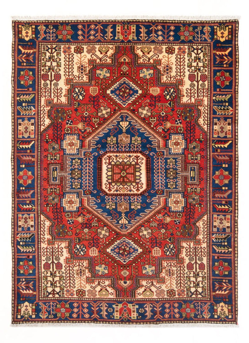 Nahavand Teppich 150x197cm - Perserteppich - blau