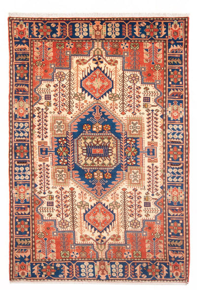 Nahavand Teppich 137x200cm - Perserteppich - hellbeige
