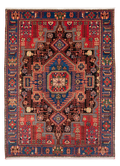 Nahavand Teppich 148x202cm - Perserteppich - bordeauxrot
