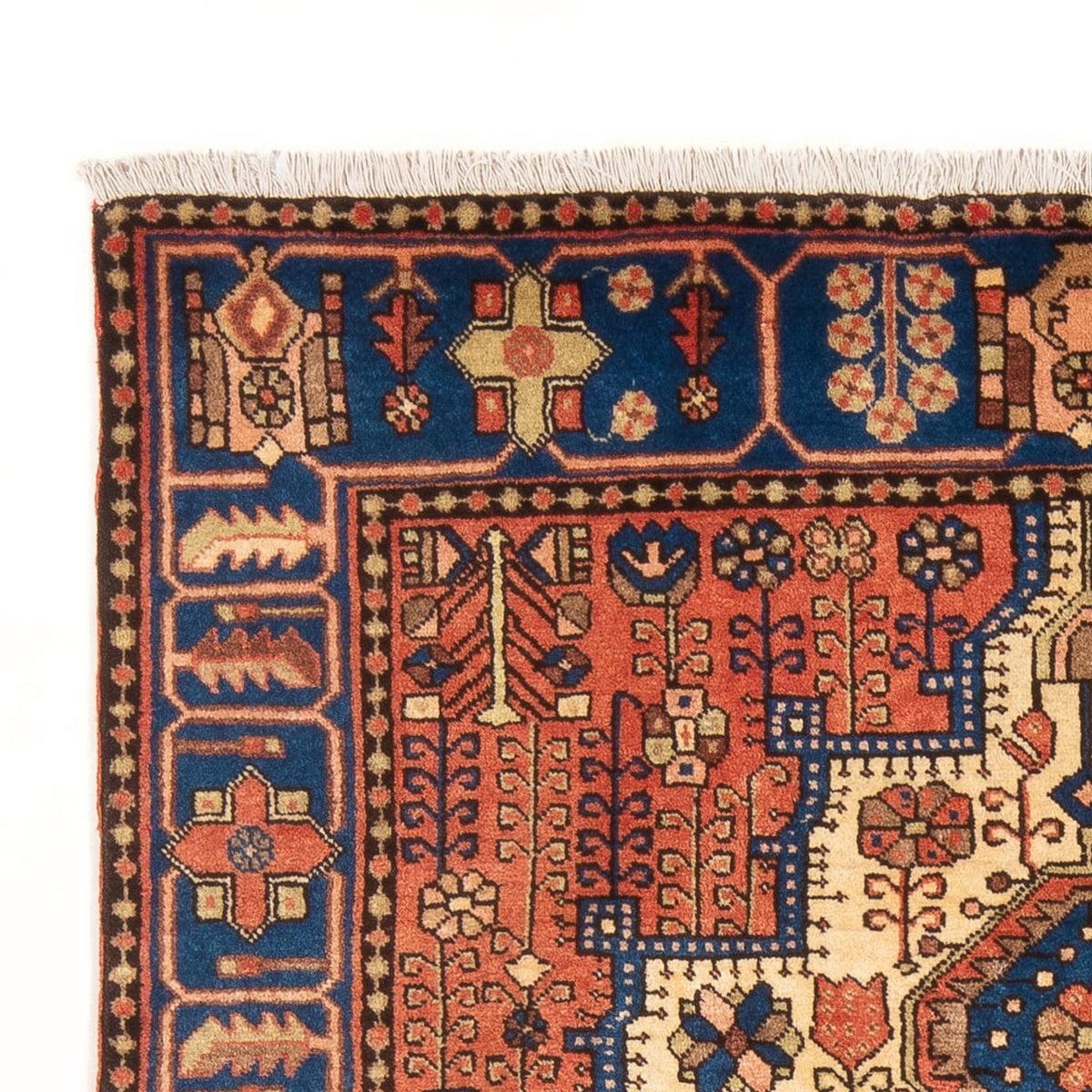 Nahavand Teppich 150x200cm - Perserteppich - hellbeige