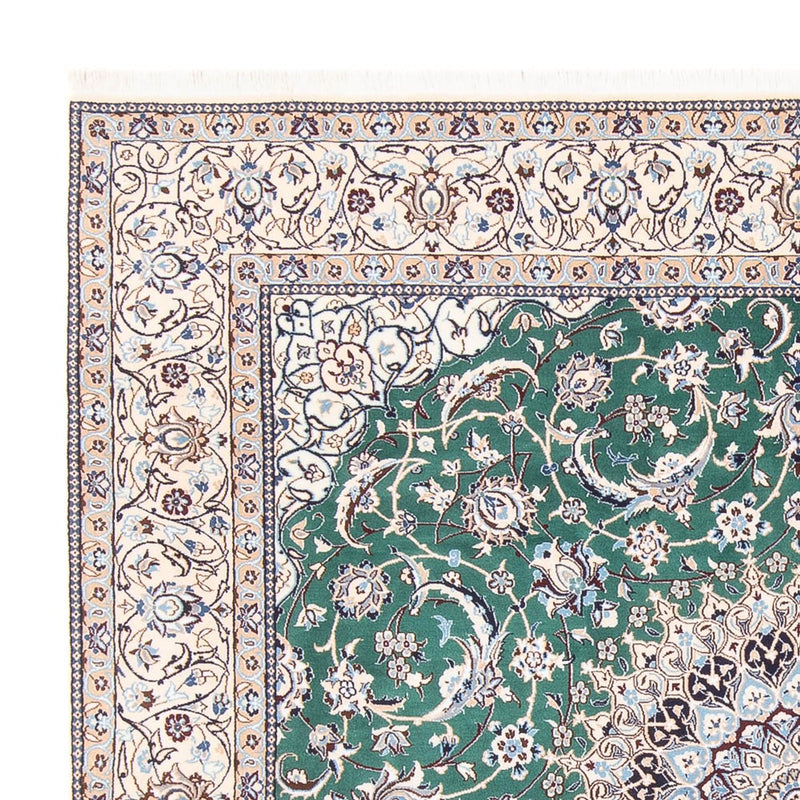 Nain Teppich 248x264cm - Perserteppich - grün
