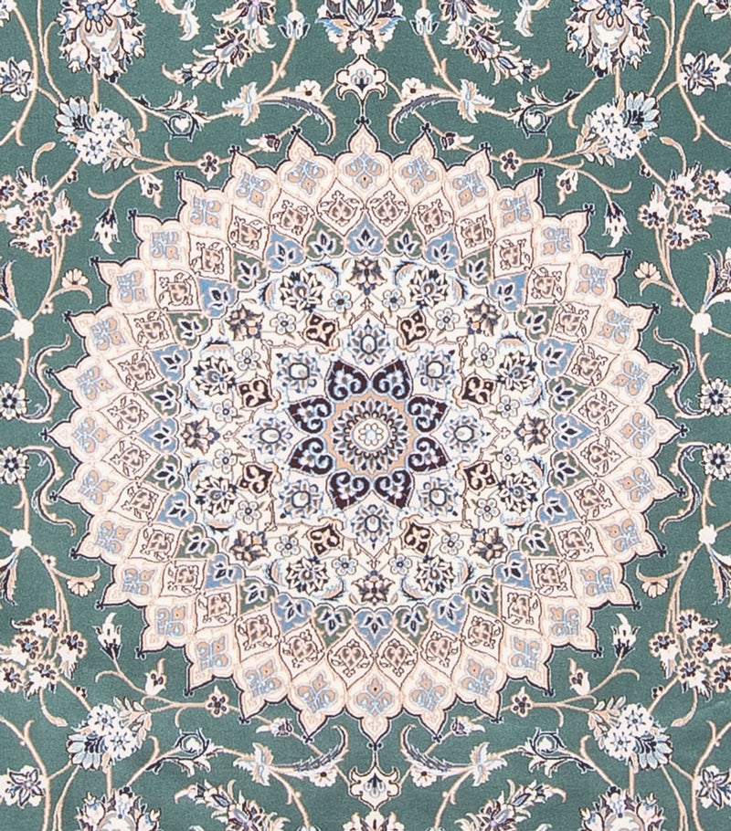 Nain - 6La Teppich 255x260cm - Perserteppich - grün