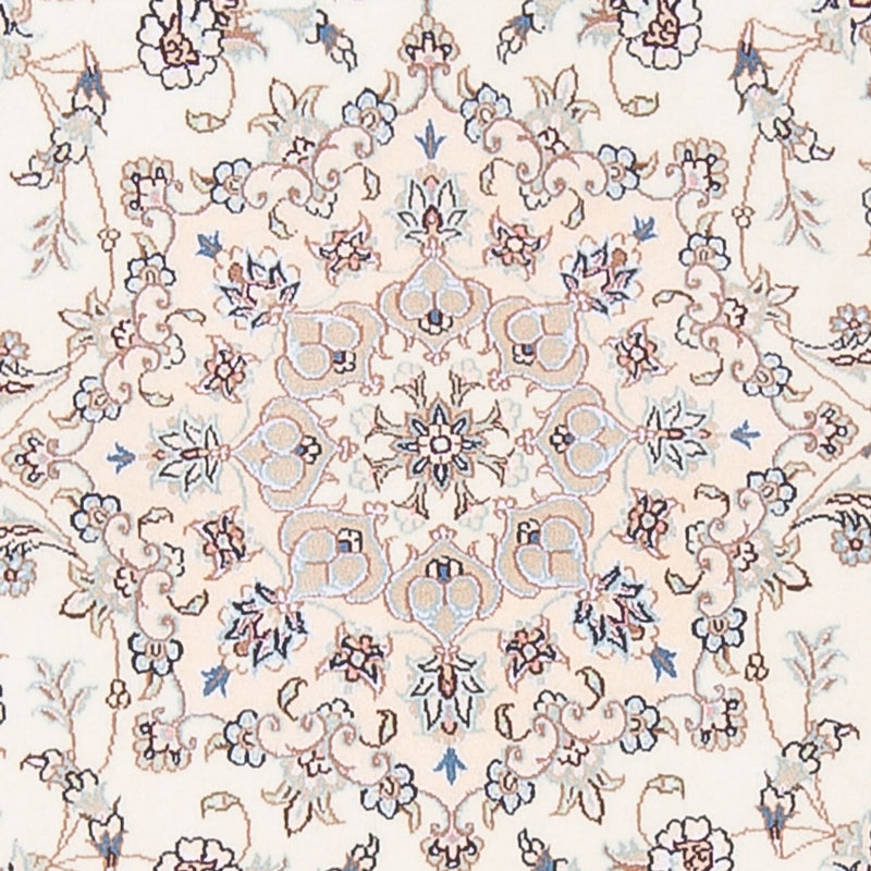 Nain - 6La Teppich 110x162cm - Perserteppich - hellblau