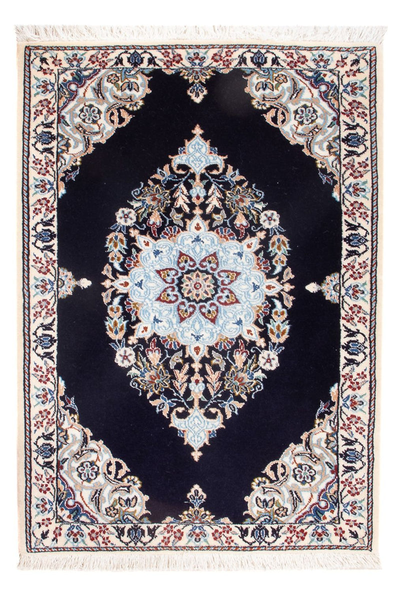Nain - 6La Teppich 50x75cm - Perserteppich - hellblau