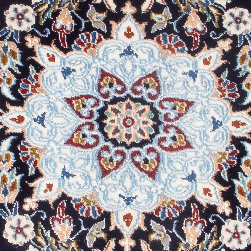 Nain - 6La Teppich 50x75cm - Perserteppich - hellblau