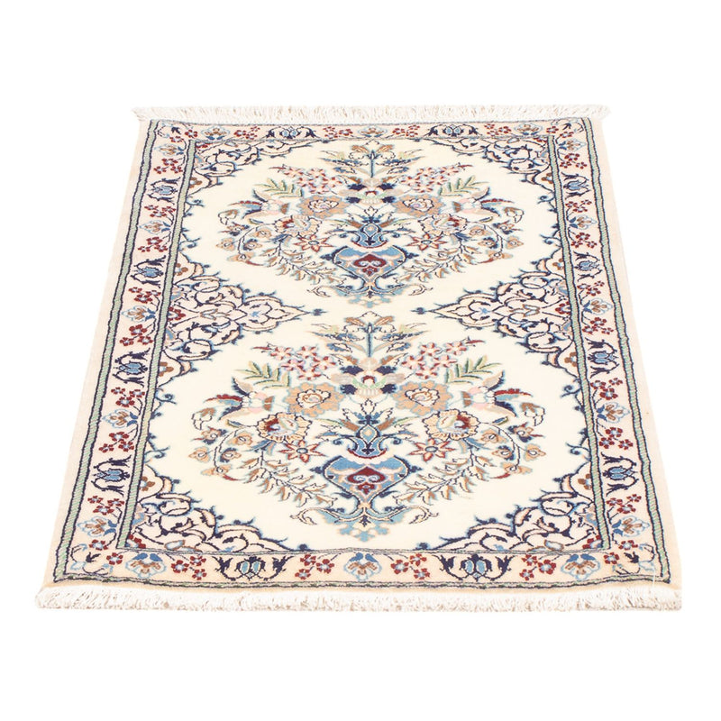 Nain - 6La Teppich 50x80cm - Perserteppich - creme