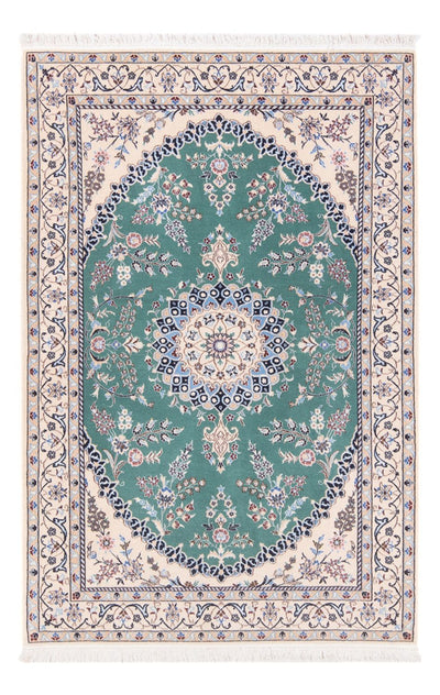 Nain - 6La Teppich 100x153cm - Perserteppich - grün