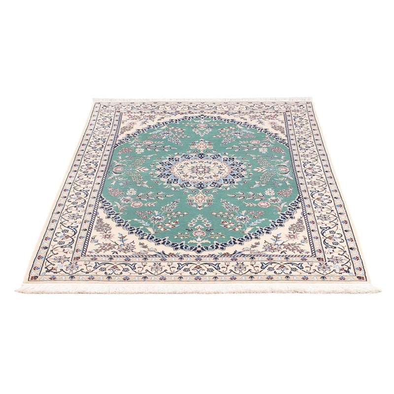 Nain - 6La Teppich 100x153cm - Perserteppich - grün