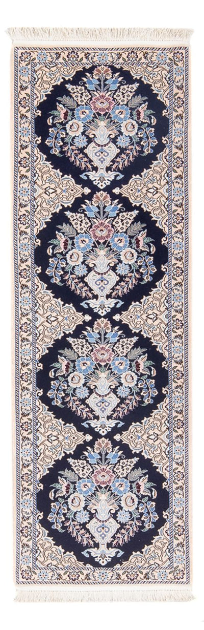 Nain - 6La Teppich 50x156cm - Perserteppich - dunkelblau