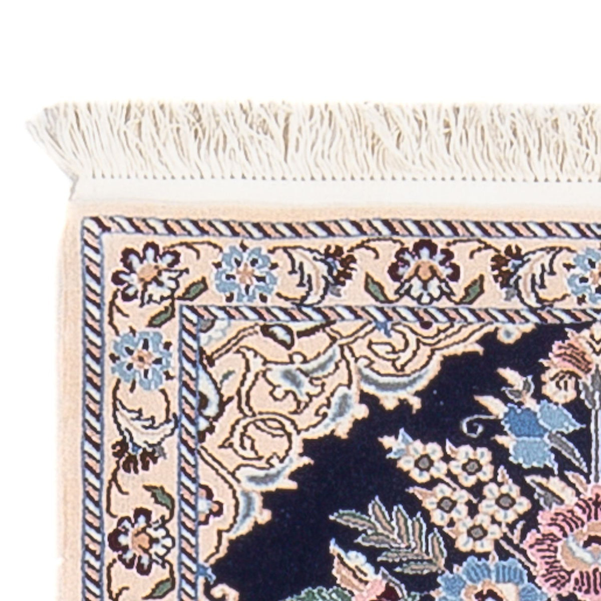 Nain - 6La Teppich 50x156cm - Perserteppich - dunkelblau