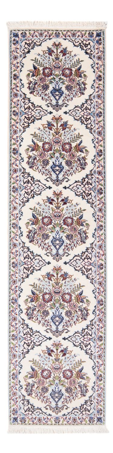 Nain - 6La Teppich 52x196cm - Perserteppich - creme