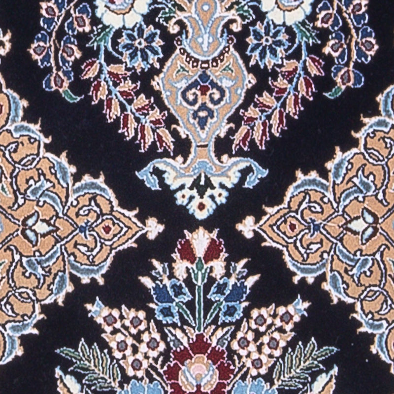 Nain - 6La Teppich 47x230cm - Perserteppich - dunkelblau