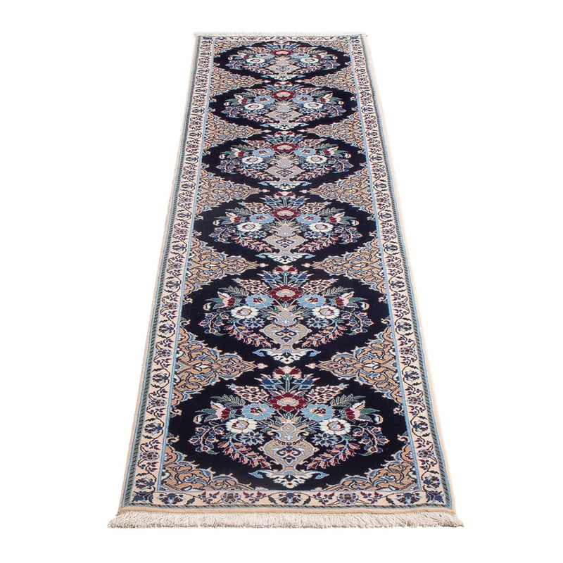 Nain - 6La Teppich 47x230cm - Perserteppich - dunkelblau