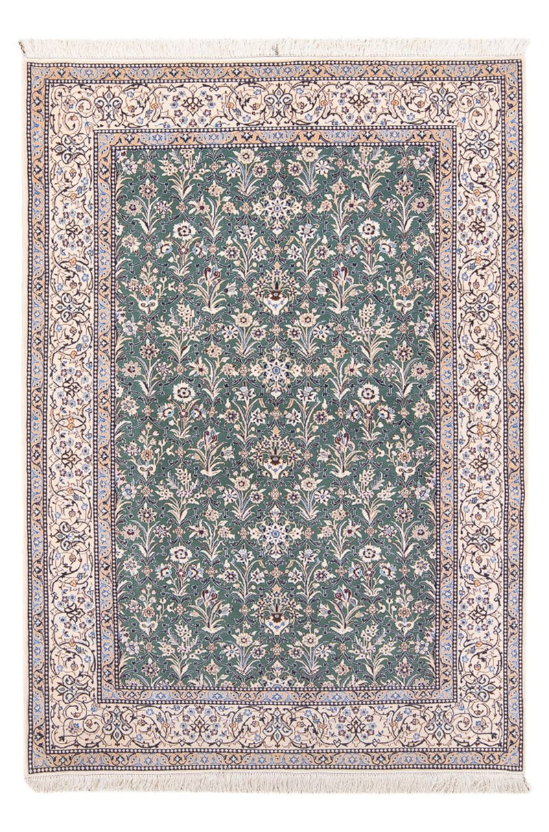Nain - 6La Teppich 130x205cm - Perserteppich - minzgrün