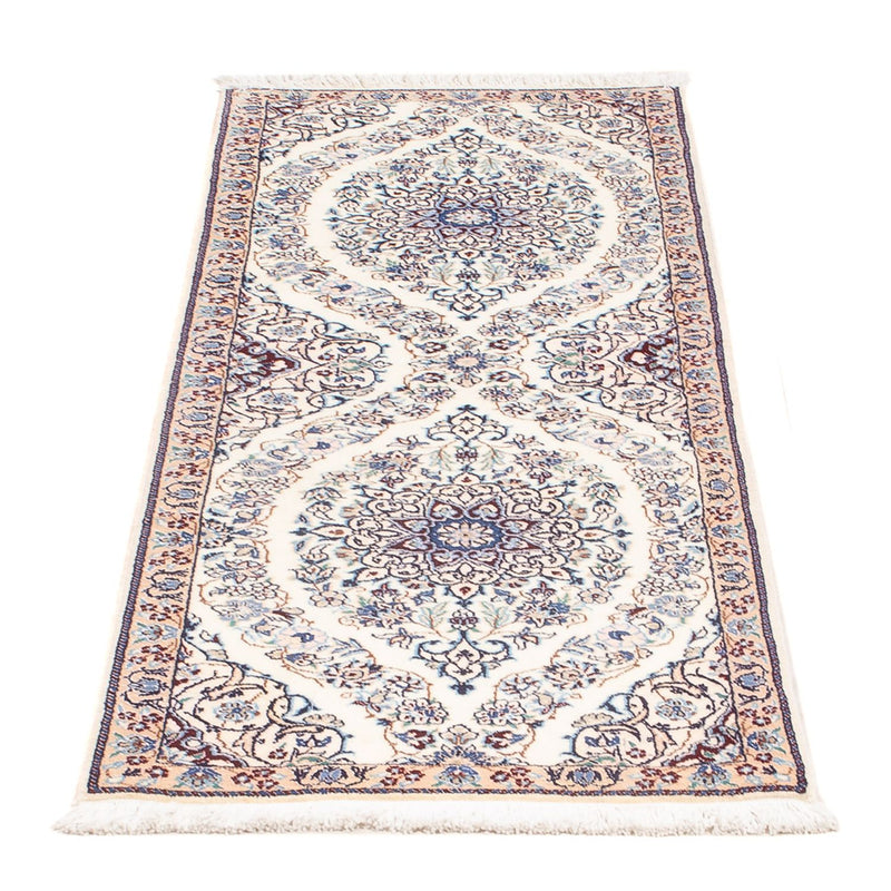 Nain - 6La Teppich 48x147cm - Perserteppich - creme
