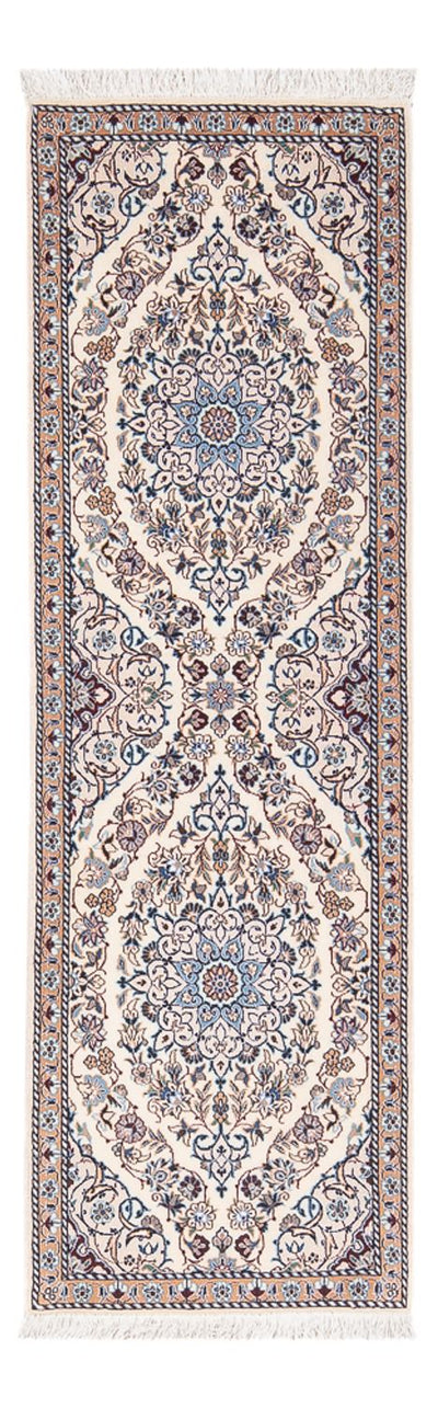 Nain - 6La Teppich 48x150cm - Perserteppich - dunkelbeige