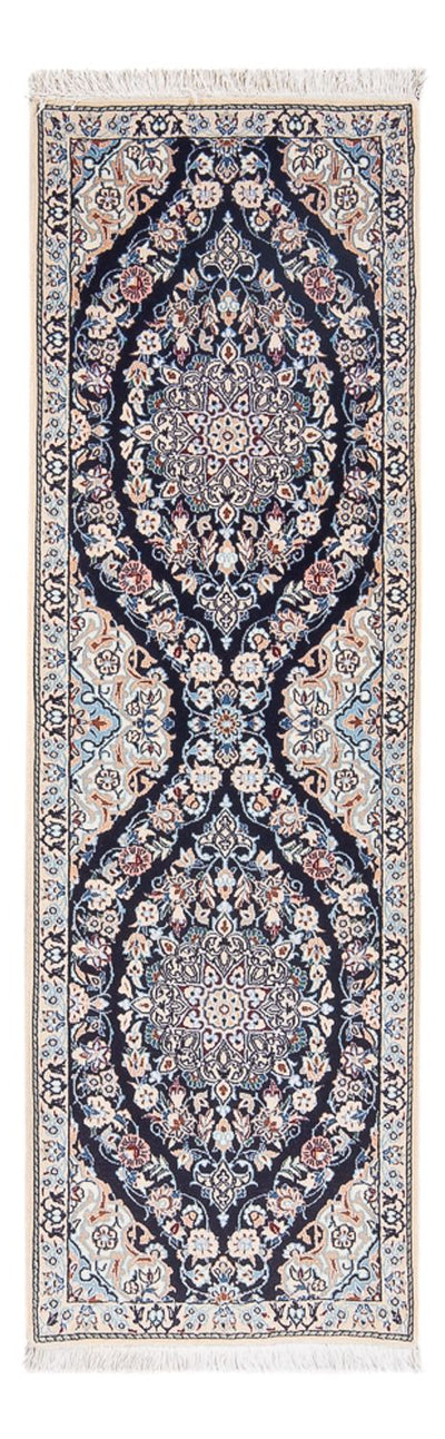 Nain - 6La Teppich 50x150cm - Perserteppich - dunkelblau