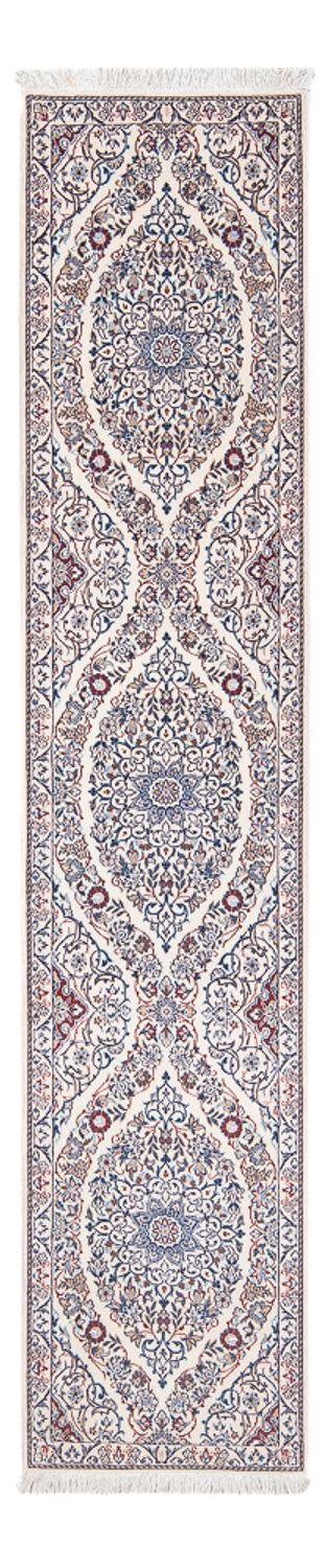 Nain - 6La Teppich 49x209cm - Perserteppich - dunkelbeige